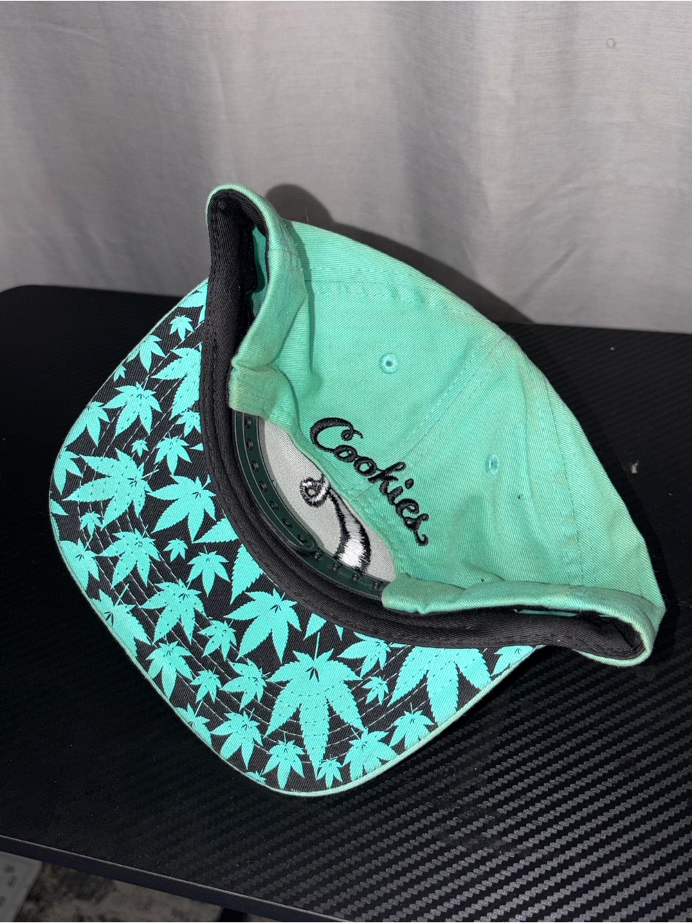 Cookies Mint Green Snapback Hat